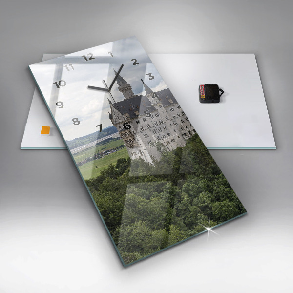 Horloge rectangulaire verticale Château de Neuschwanstein