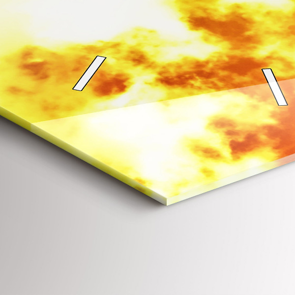 Horloge rectangulaire verticale La Tour Eiffel à Paris