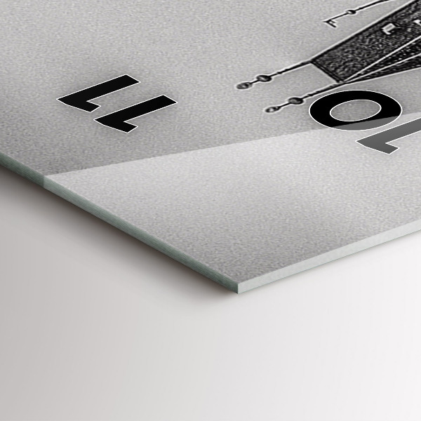 Horloge rectangulaire verticale Pont Charles à Prague