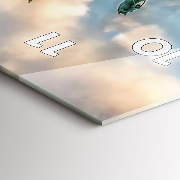 Horloge rectangulaire verticale Porte de Brandebourg à Berlin