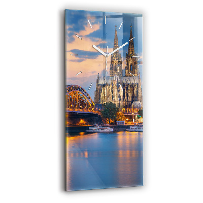 Horloge rectangulaire verticale Vue de la mairie