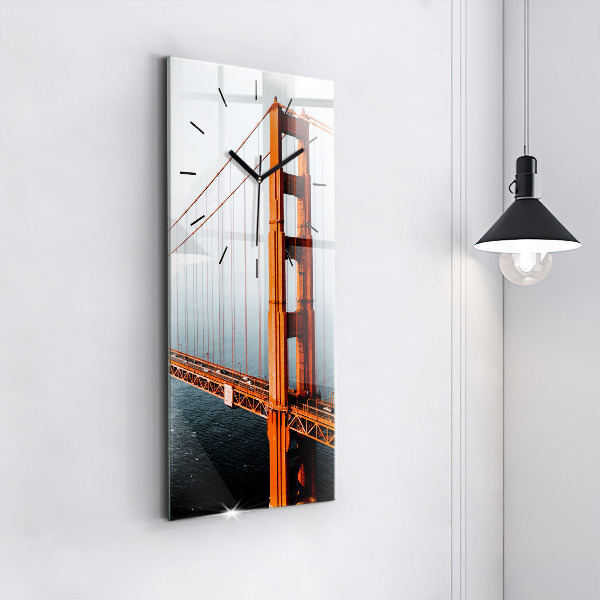 Horloge rectangulaire verticale Pont du Golden Gate