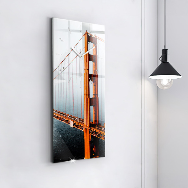 Horloge rectangulaire verticale Pont du Golden Gate
