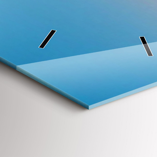 Horloge murale verticale Montagnes à San Antonio, États-Unis