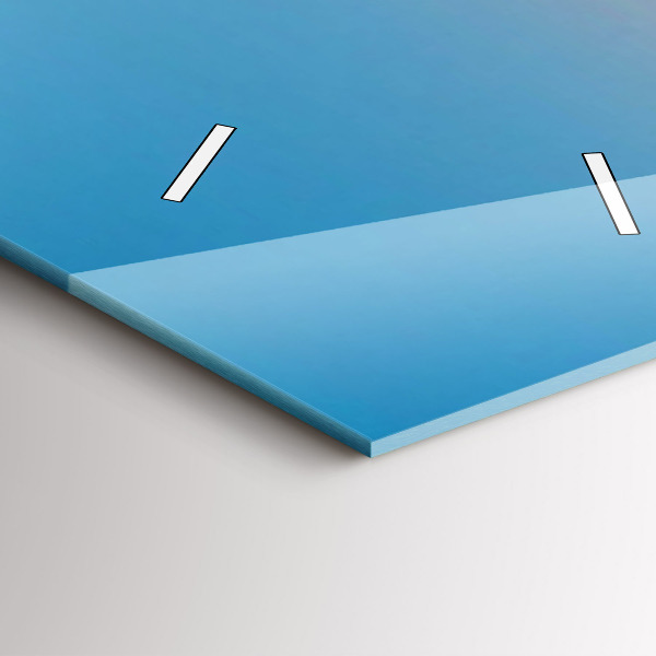 Horloge murale verticale Montagnes à San Antonio, États-Unis