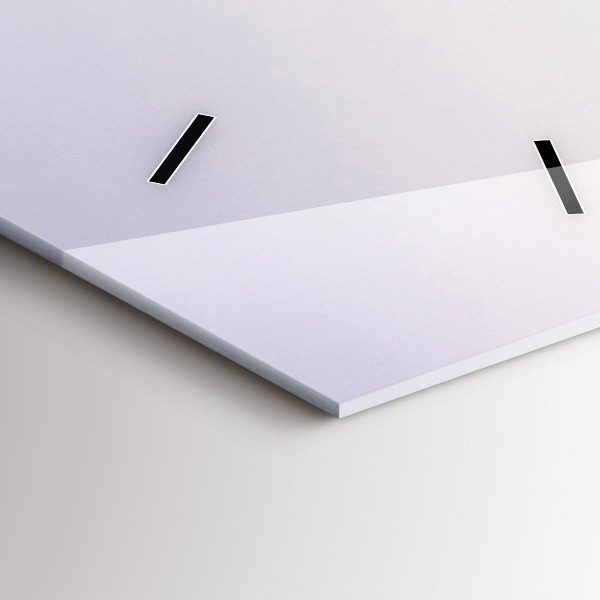 Horloge rectangulaire verticale Lac et montagnes des Pyrénées