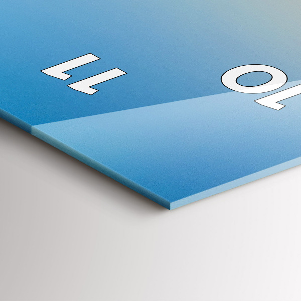 Horloge murale verticale La route vers San Francisco