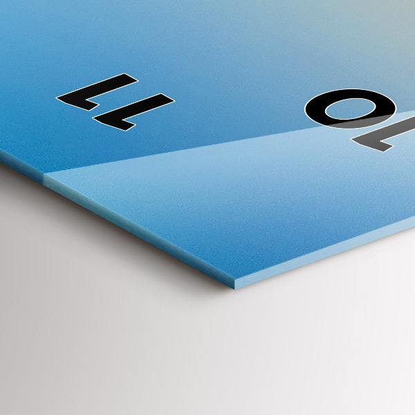 Horloge murale verticale La route vers San Francisco