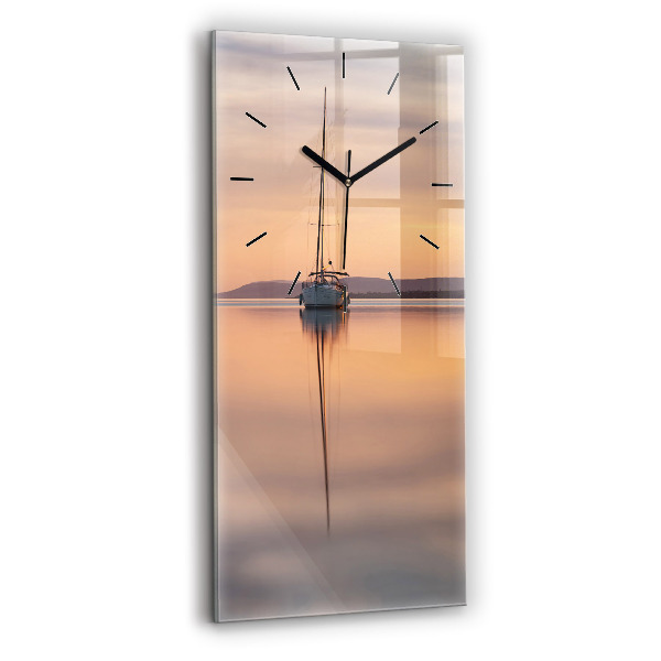 Horloge murale verticale Lac Balaton États-Unis