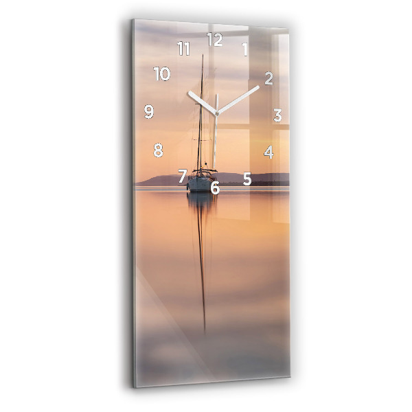 Horloge murale verticale Lac Balaton États-Unis