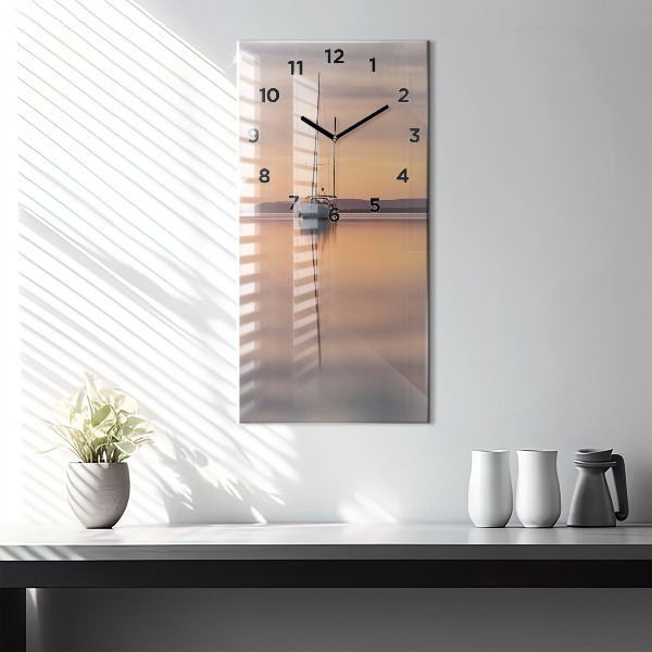 Horloge murale verticale Lac Balaton États-Unis