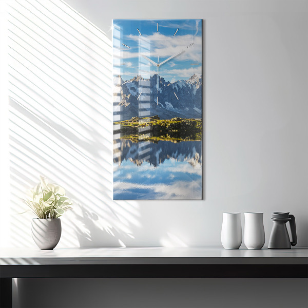 Horloge murale verticale Vallée de Chamonix, Alpes françaises