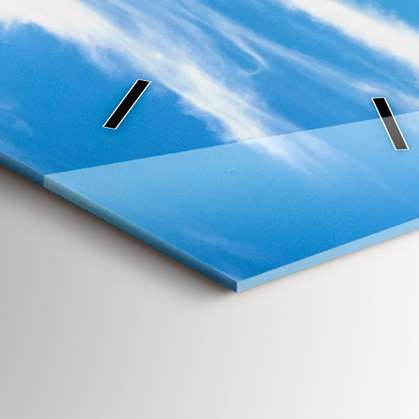 Horloge murale verticale Vallée de Chamonix, Alpes françaises