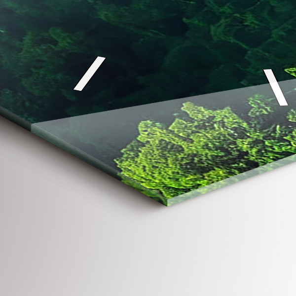 Horloge murale verticale Le paysage naturel de la Thaïlande