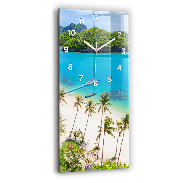 Horloge rectangulaire verticale Parc national de Thaïlande