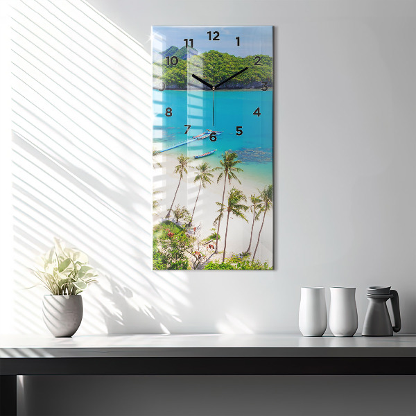 Horloge rectangulaire verticale Parc national de Thaïlande