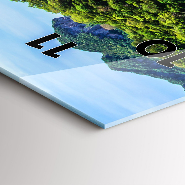 Horloge rectangulaire verticale Parc national de Thaïlande