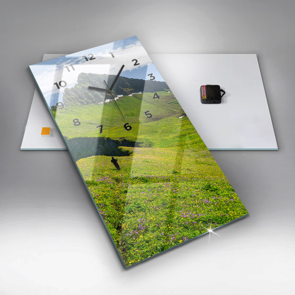 Horloge murale verticale Réserve de Hornstrandir, Islande