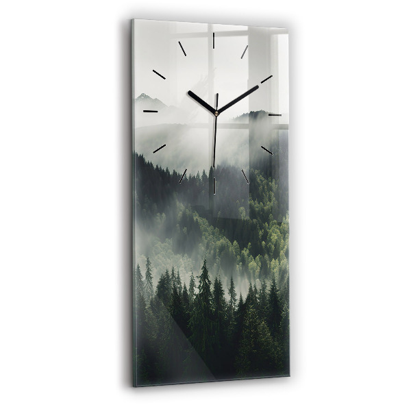 Horloge murale verticale Paysage forestier