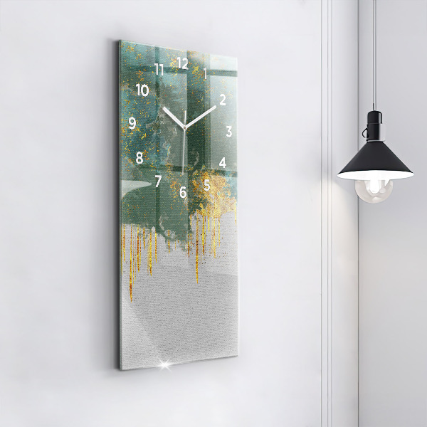 Horloge murale verticale Motif décoratif