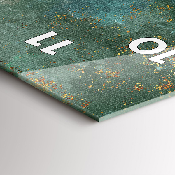 Horloge murale verticale Motif décoratif