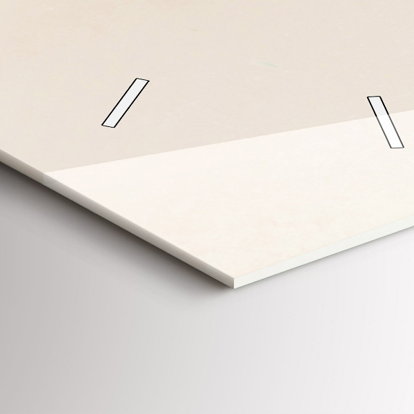 Horloge murale verticale Fleurs de gypsophile en fleurs