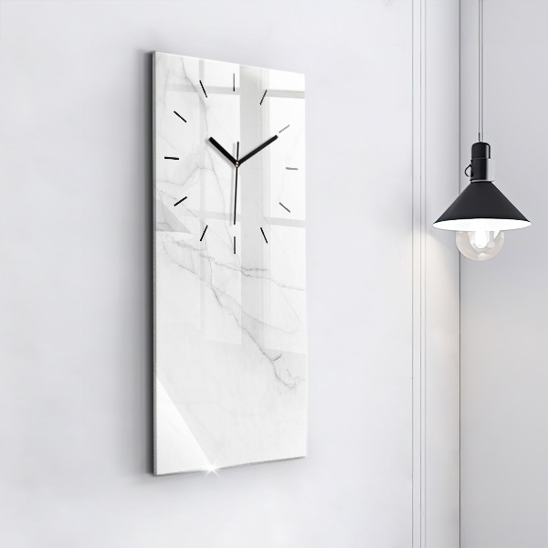 Horloge rectangulaire verticale Marbre décoratif