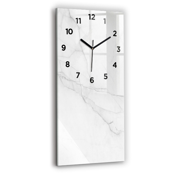 Horloge rectangulaire verticale Marbre décoratif