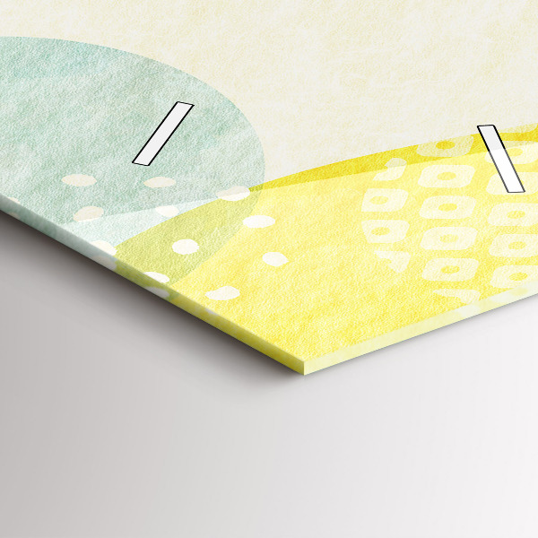 Horloge murale verticale Cadre de modèle