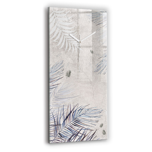 Horloge murale verticale Palme