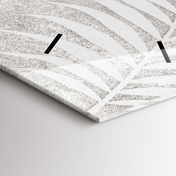 Horloge murale verticale Palme