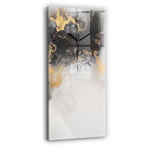 Horloge murale verticale Marbre artistique