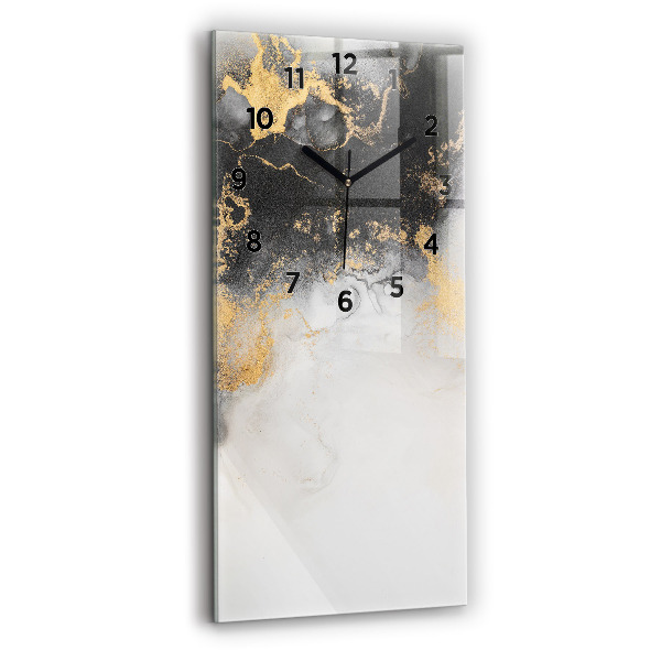 Horloge murale verticale Marbre artistique