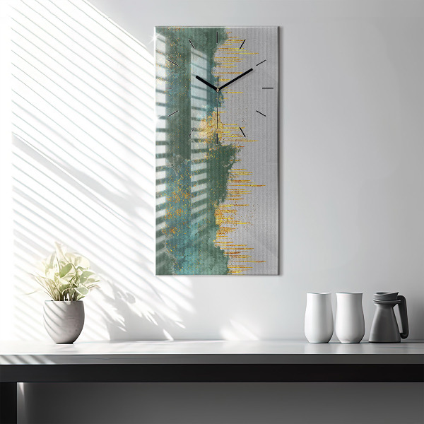 Horloge murale verticale Motif décoratif