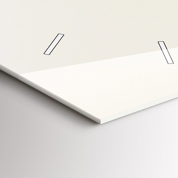 Horloge murale verticale Fleurs de gypsophile en fleurs