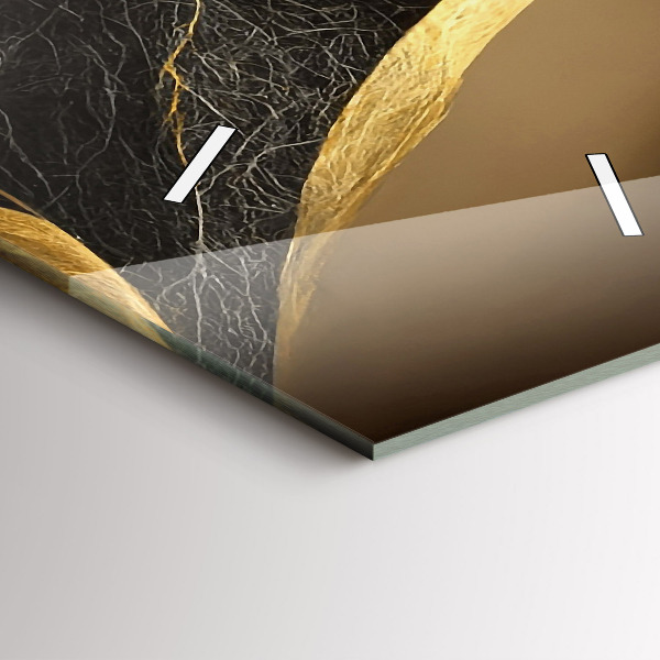 Horloge murale verticale Abstraction élégante