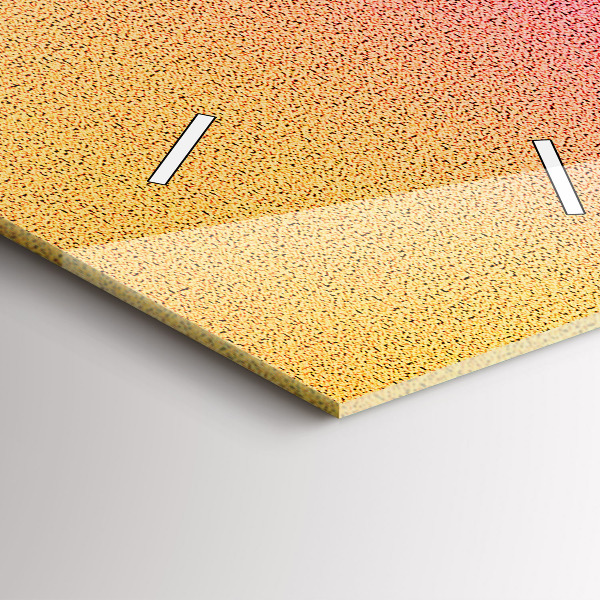 Horloge murale verticale Motif dégradé