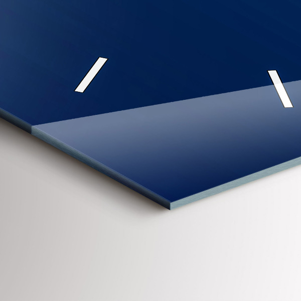 Horloge murale verticale Abstraction décorative