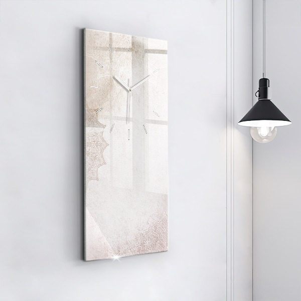 Horloge murale verticale Motif décoratif