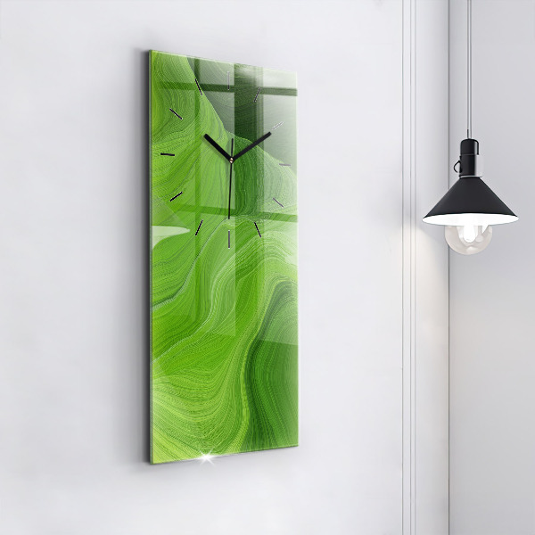 Horloge murale verticale Ondes modernes