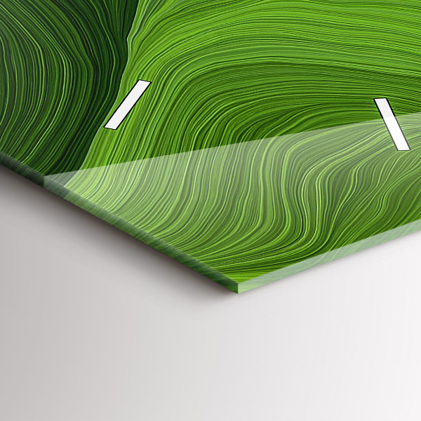 Horloge murale verticale Ondes modernes