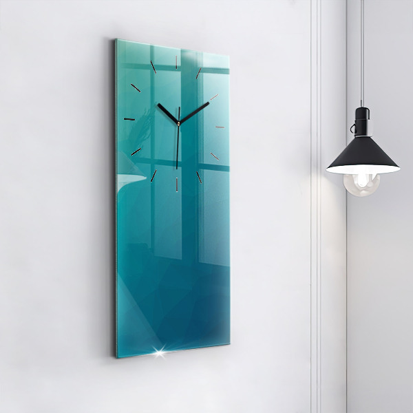 Horloge murale verticale Abstraction de la mer