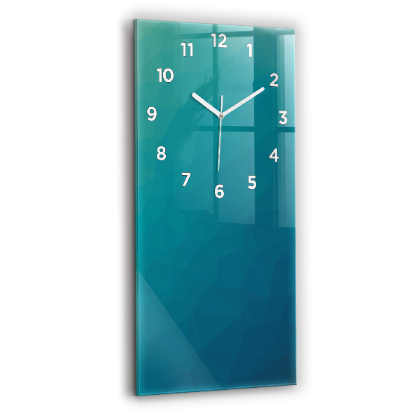 Horloge murale verticale Abstraction de la mer