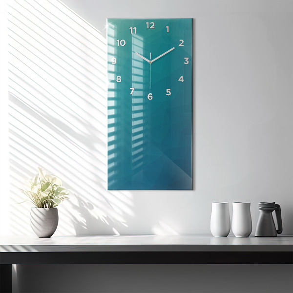Horloge murale verticale Abstraction de la mer