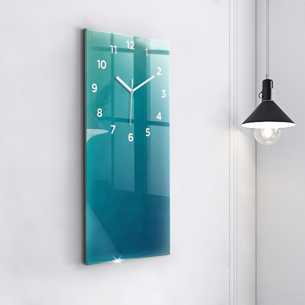 Horloge murale verticale Abstraction de la mer
