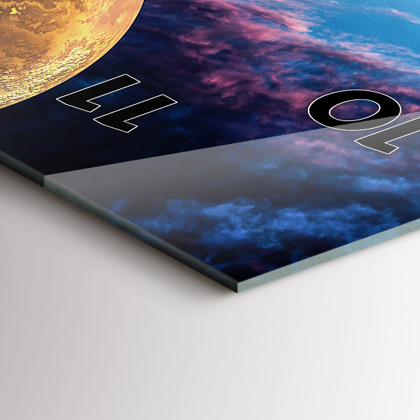 Horloge murale verticale Grande Galaxie