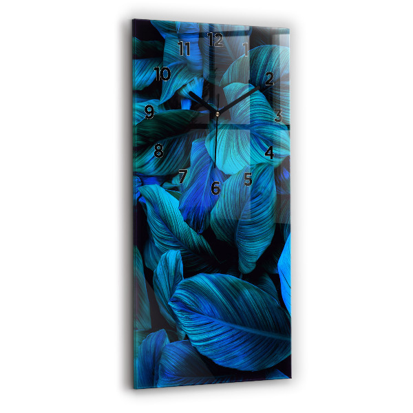 Horloge murale verticale Nature tropicale
