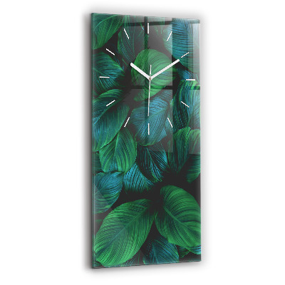 Horloge murale verticale La nature laisse