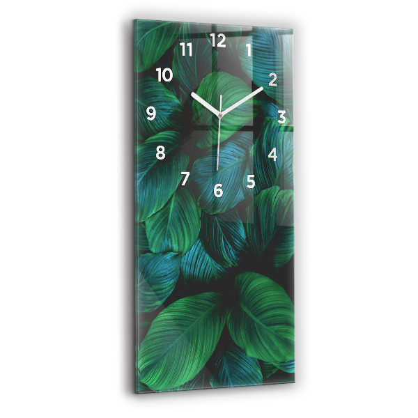 Horloge murale verticale La nature laisse