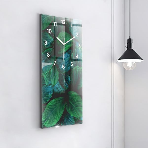 Horloge murale verticale La nature laisse